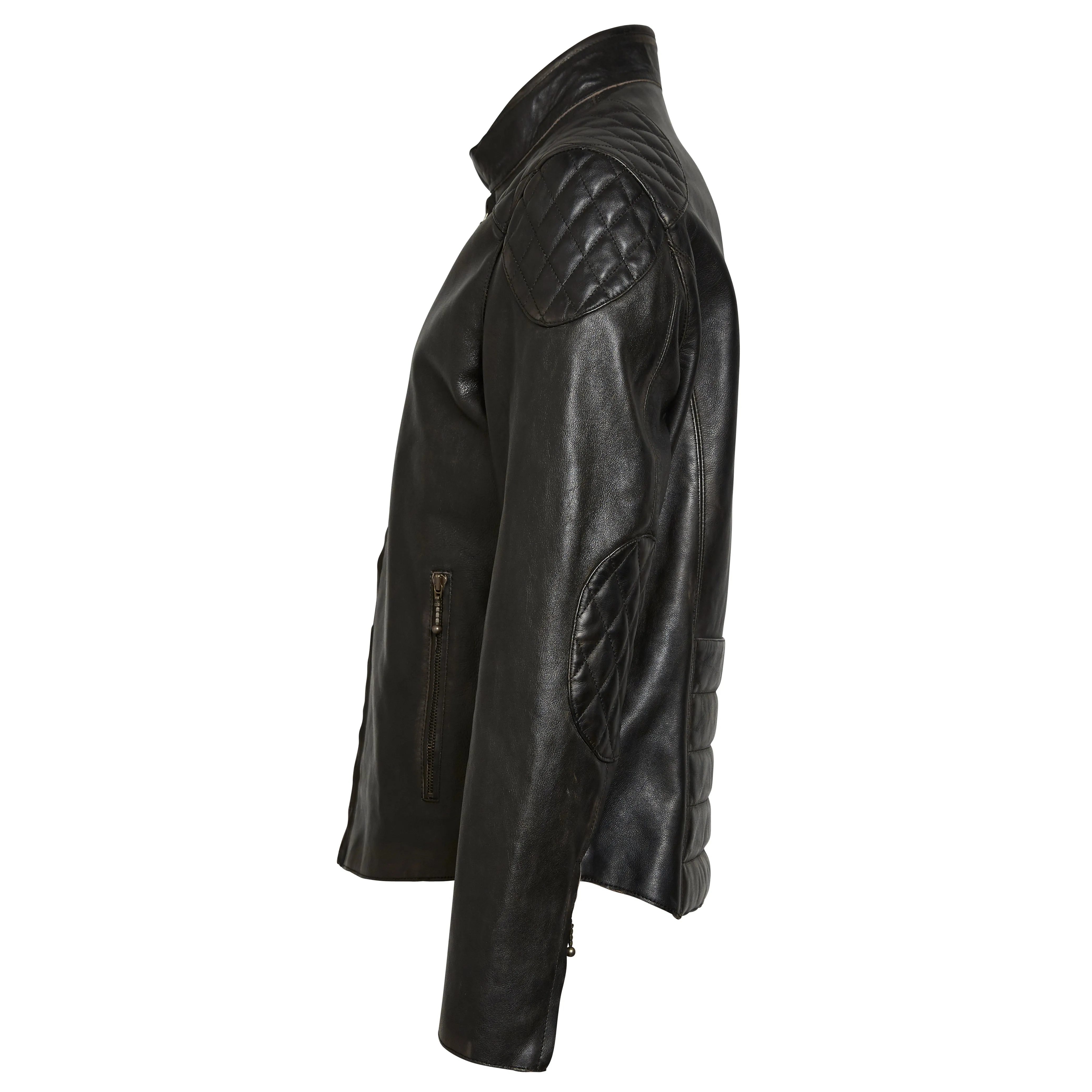 Jacket Leather “Cafe Racer” Men