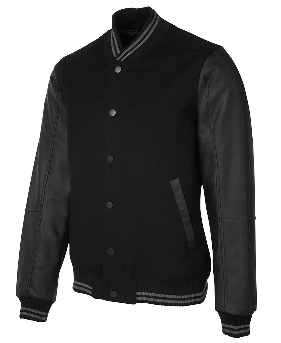 JB's Art Leather Baseball Jacket - 3BLJ