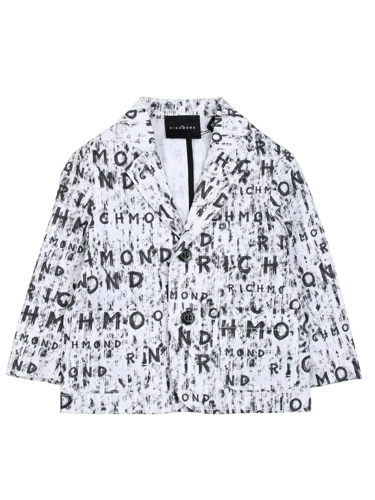 John Richmond- Baby sketch-print cotton blazer