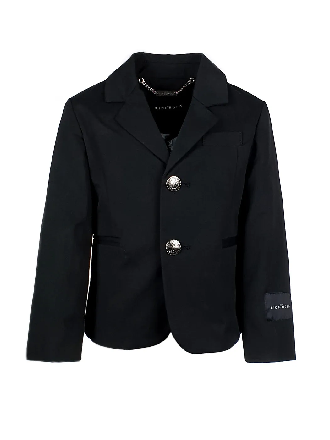 JOHN RICHMOND- Boy's Jacket with logo -RBP23083GCHB