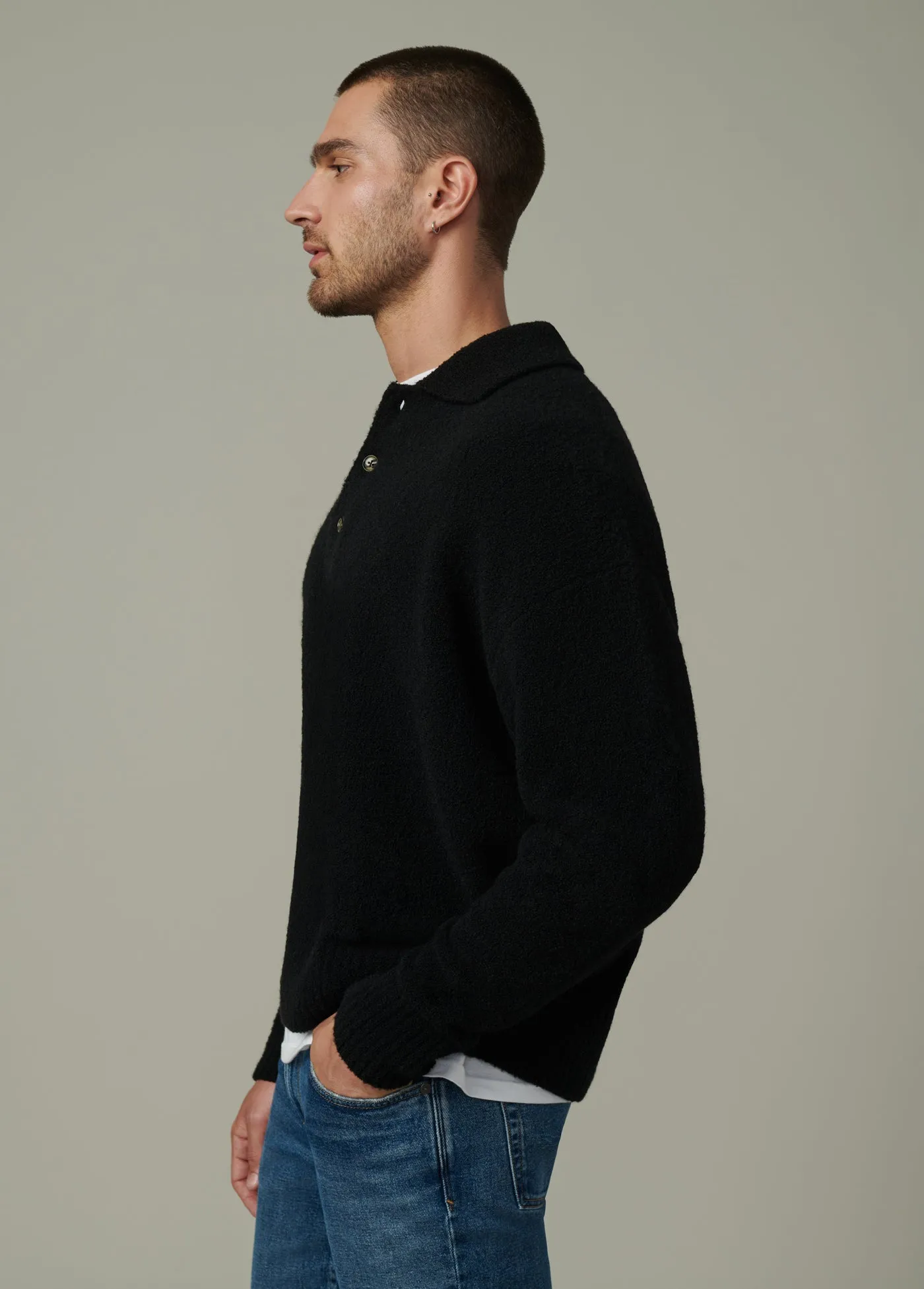 JULIAN POLO SWEATER