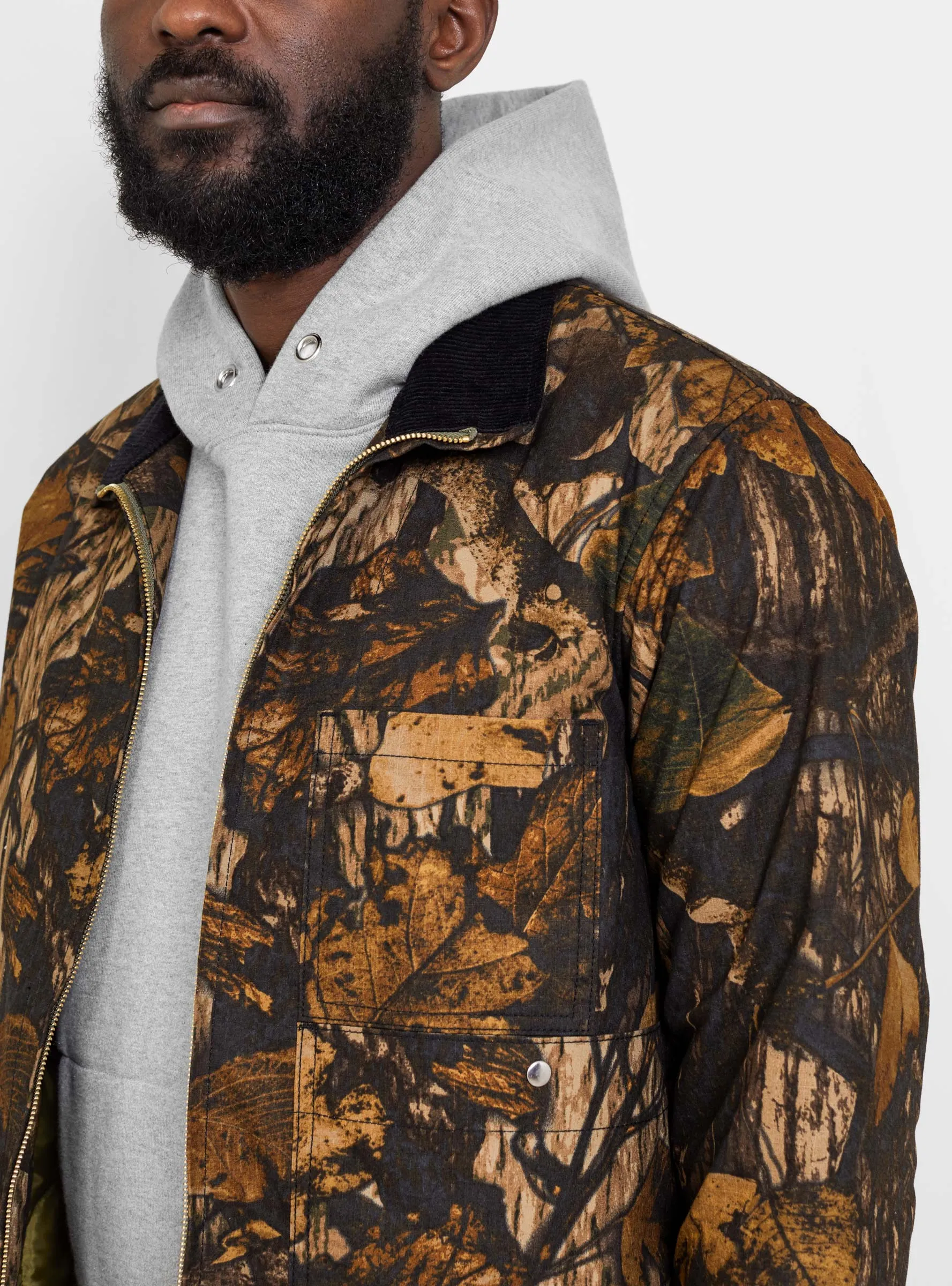 Lazy Hunter Jacket Brown Camouflage