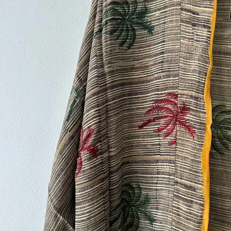 Long Silk Kimono – Fern