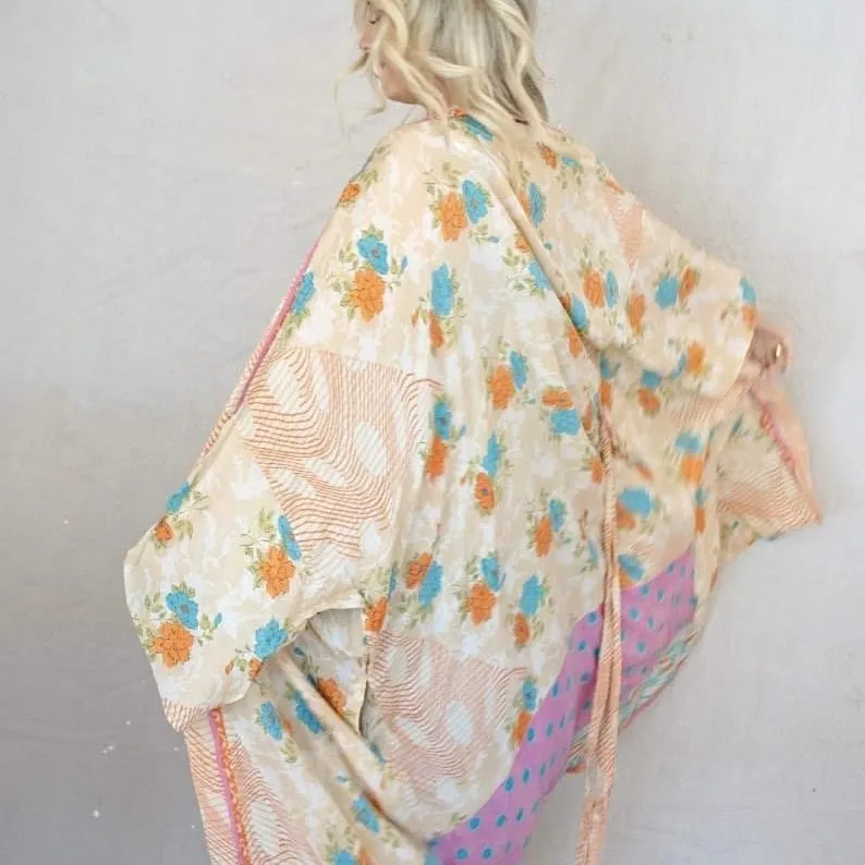 Long Silk Kimono – Serenity