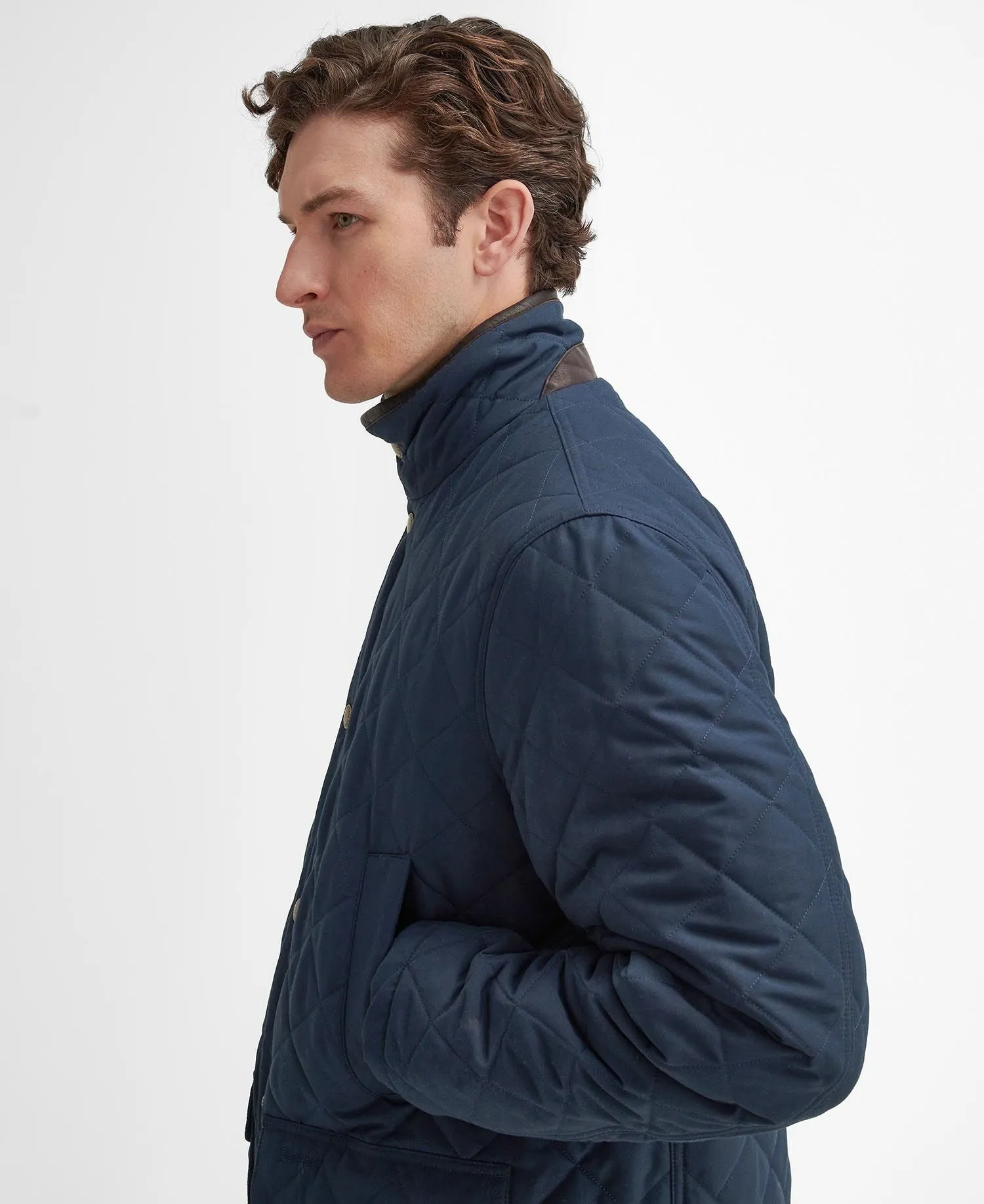 Lydford Quilted Jacket - Navy