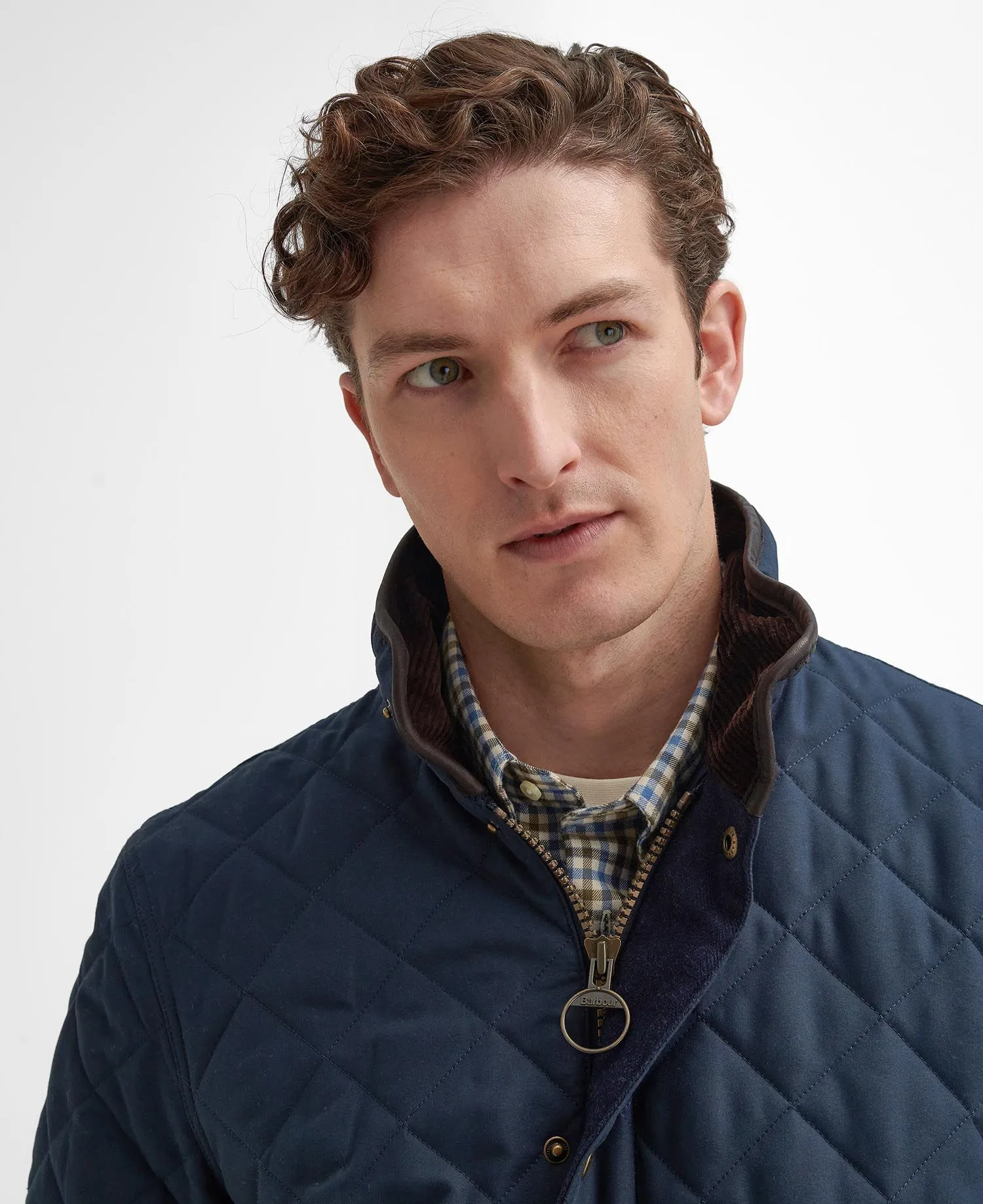 Lydford Quilted Jacket - Navy