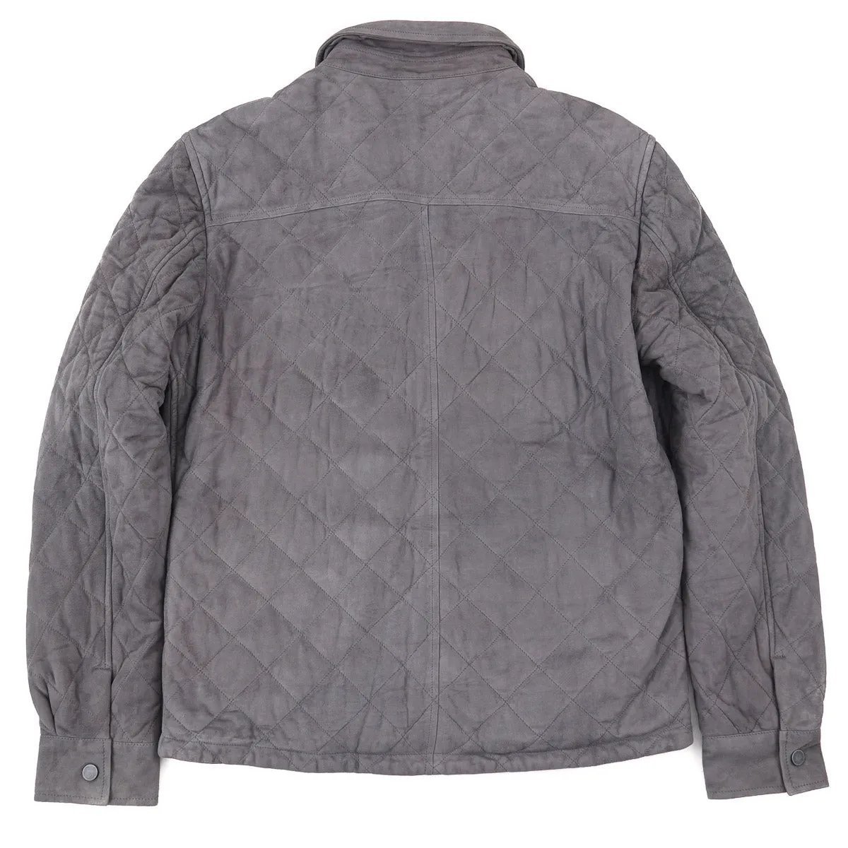 Manto Quilted Lambskin Suede Jacket