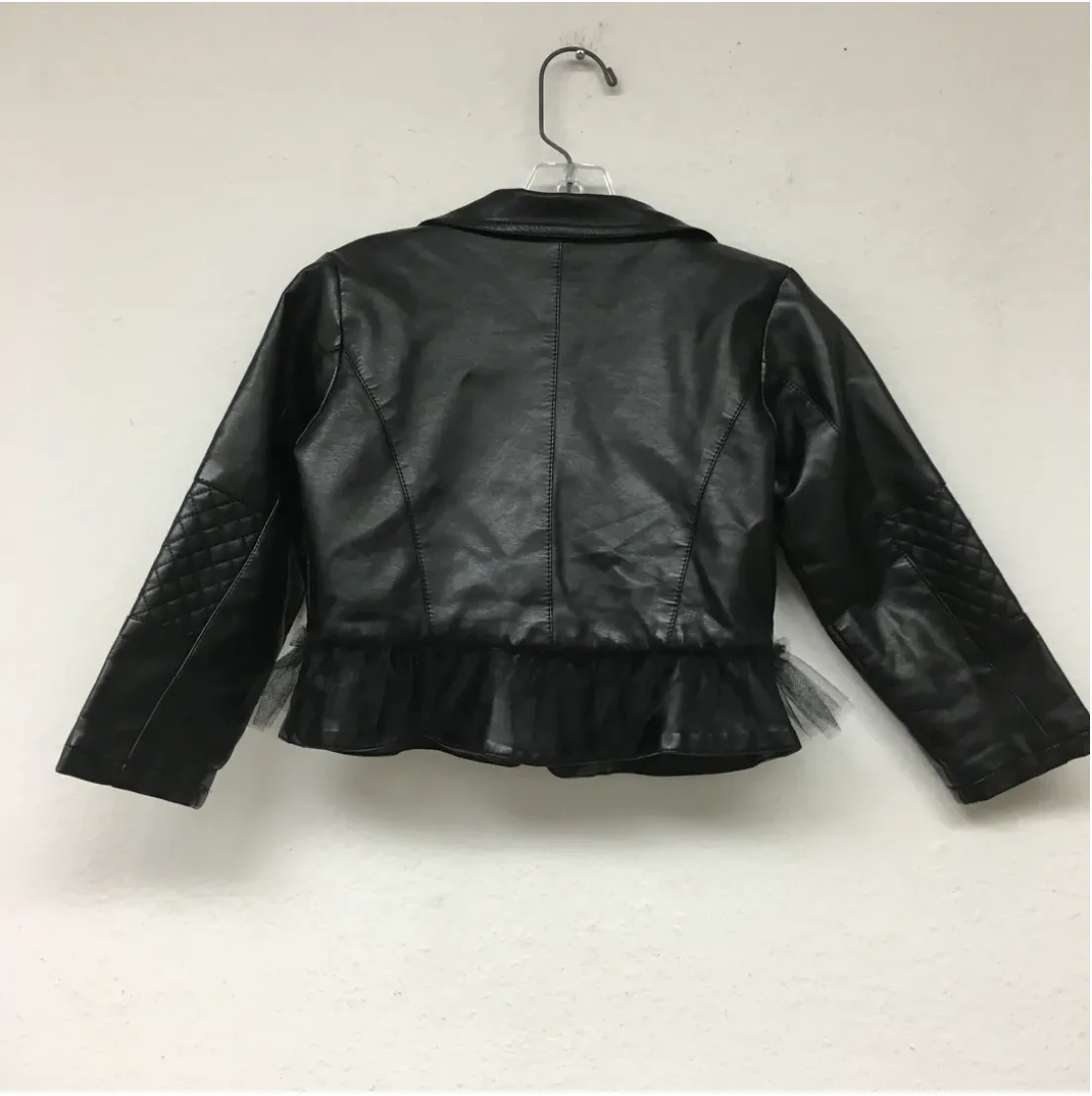 Marais Sky Black Leather Jacket