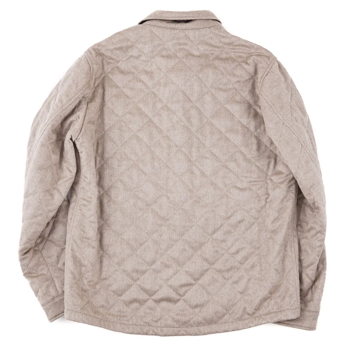 Maurizio Baldassari Quilted Cashmere Overshirt