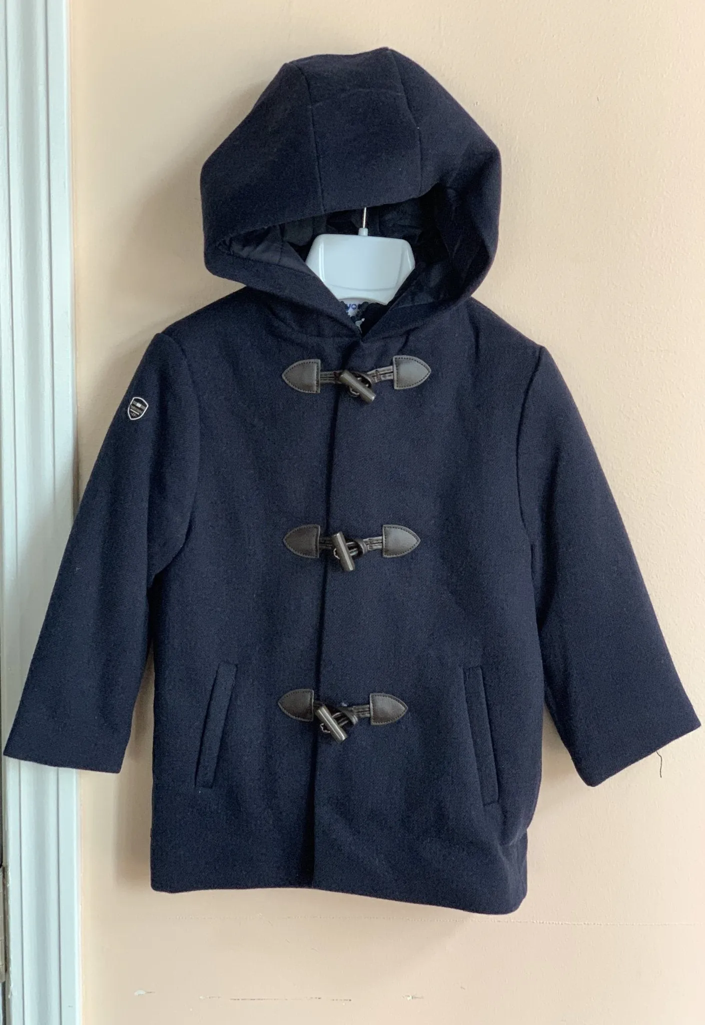 Mayoral Baby and Toddler Boys Navy Duffel Coat