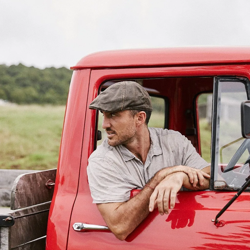 Merrik Cotton Newsboy Cap