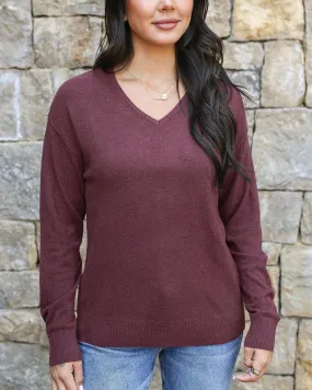 Micro Bambü Lightweight Sweater in Russet by Grace & Lace (Ships in 1-2 Weeks)