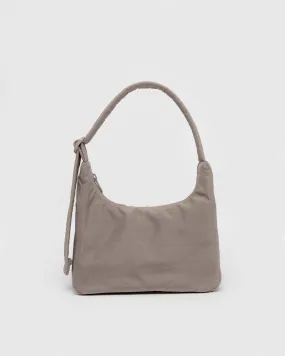 Mini Nylon Shoulder Bag - Dove