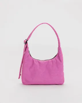 Mini Nylon Shoulder Bag - Extra Pink