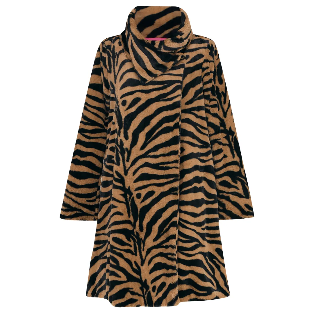 Modern Museum Animal Print Jacket