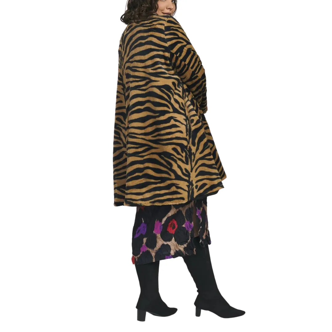 Modern Museum Animal Print Jacket