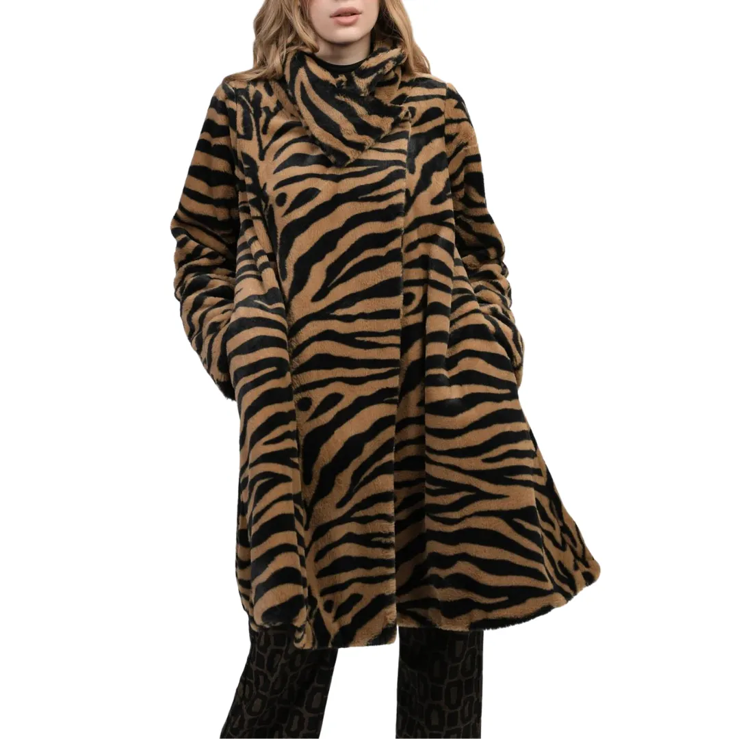 Modern Museum Animal Print Jacket