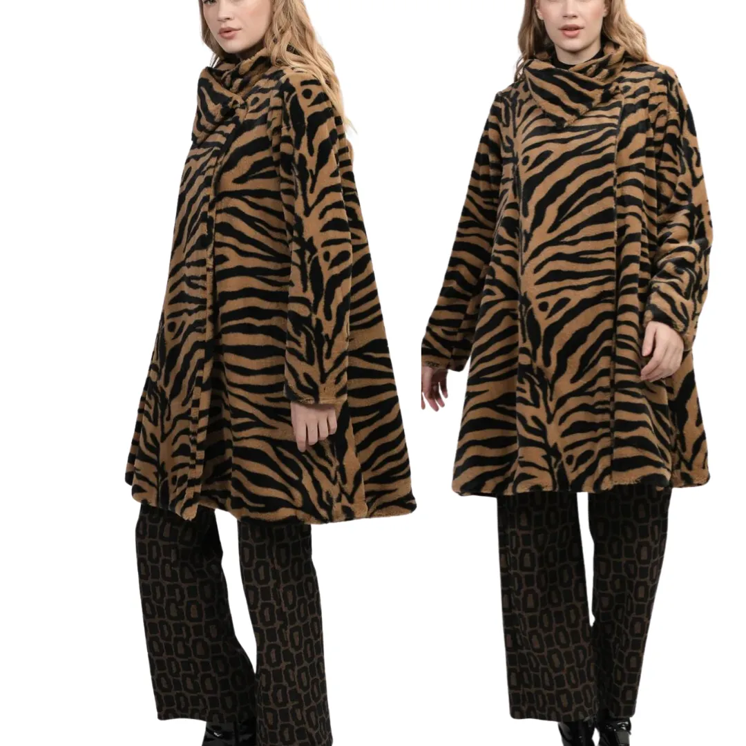 Modern Museum Animal Print Jacket