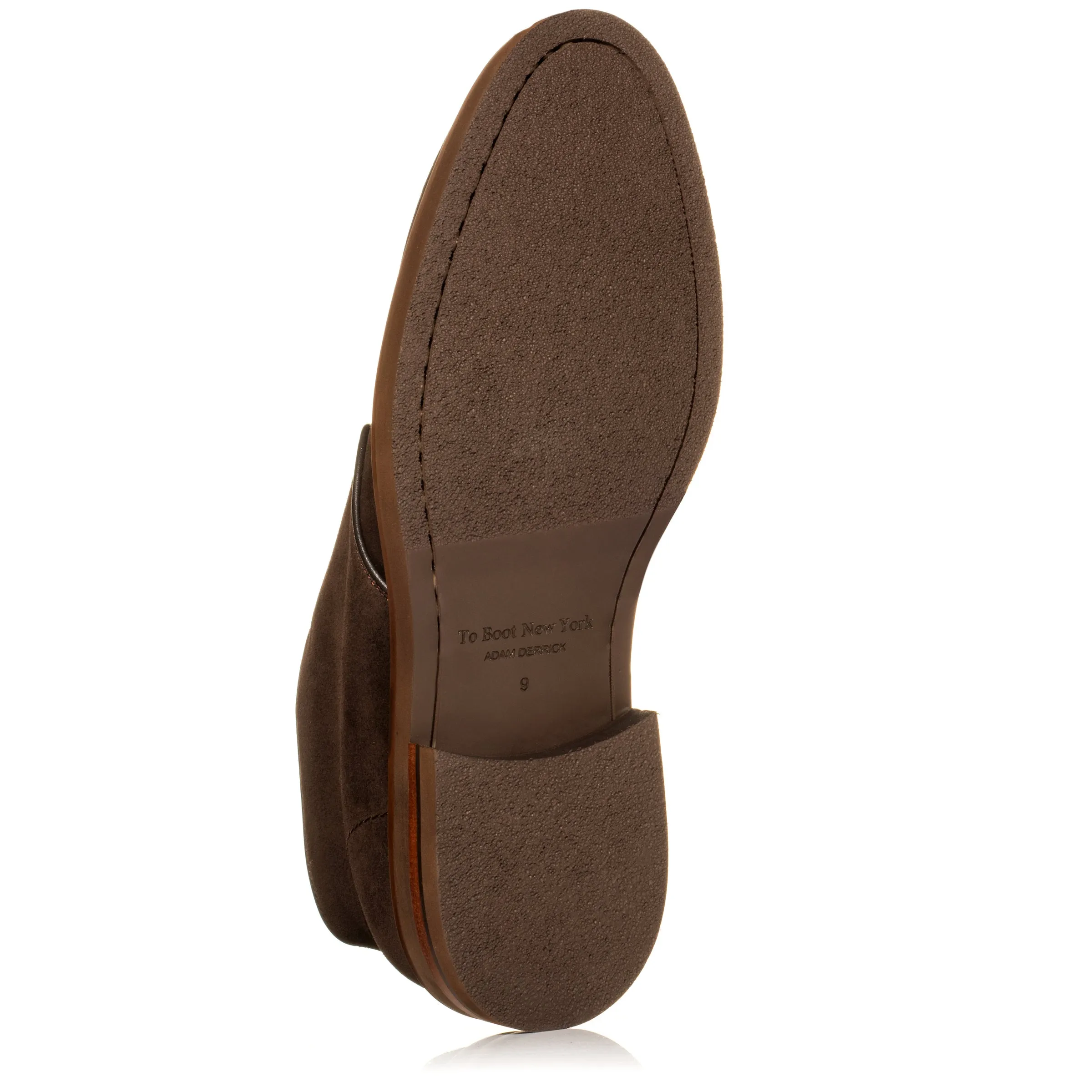 Monaco Dark Brown Suede Desert Boot