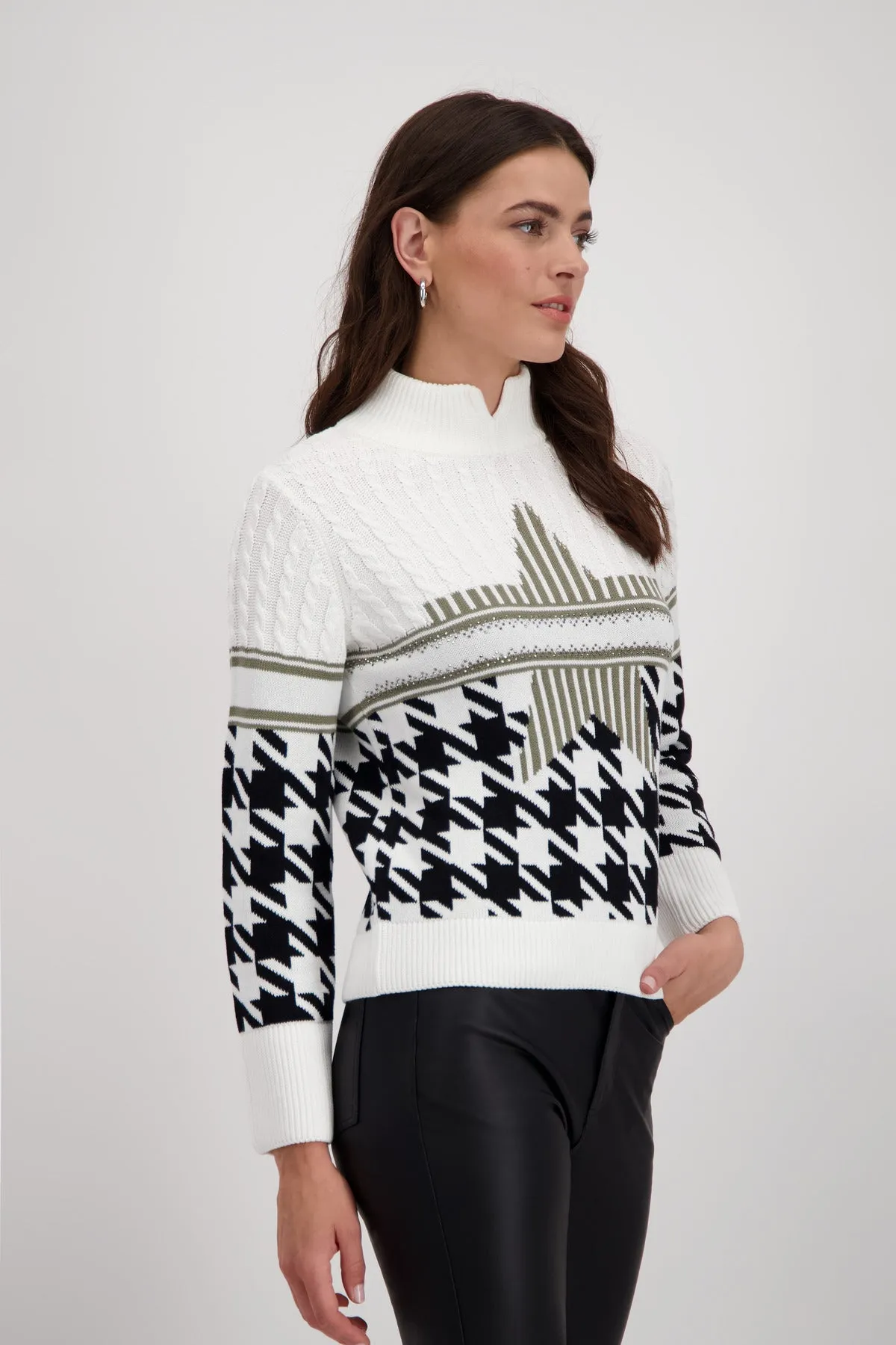 MONARI Off White Sweater