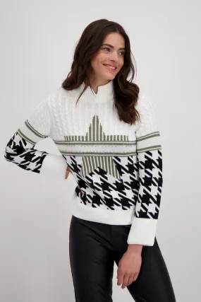 MONARI Off White Sweater