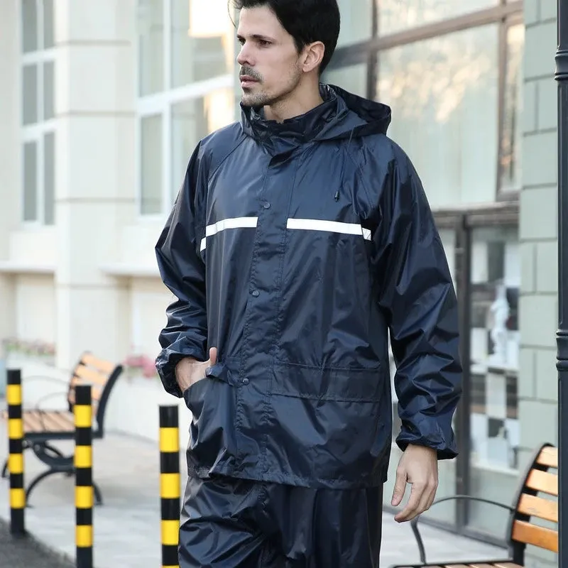 Motorcycle Waterproof Conjoined Raincoat Suit