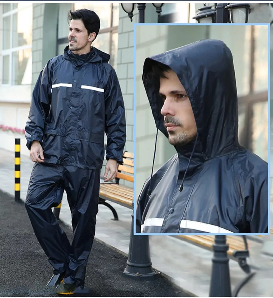 Motorcycle Waterproof Conjoined Raincoat Suit