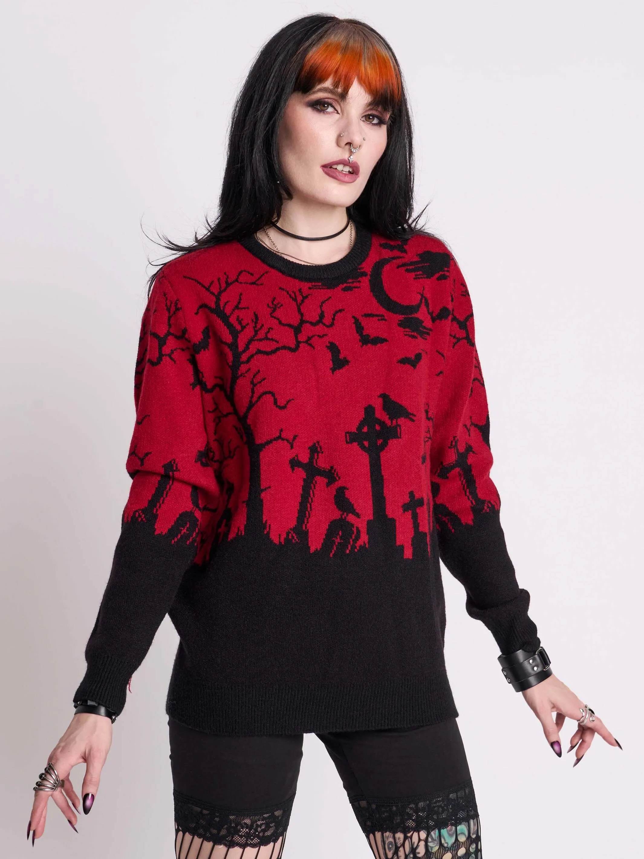 Murder of Crows Sweater