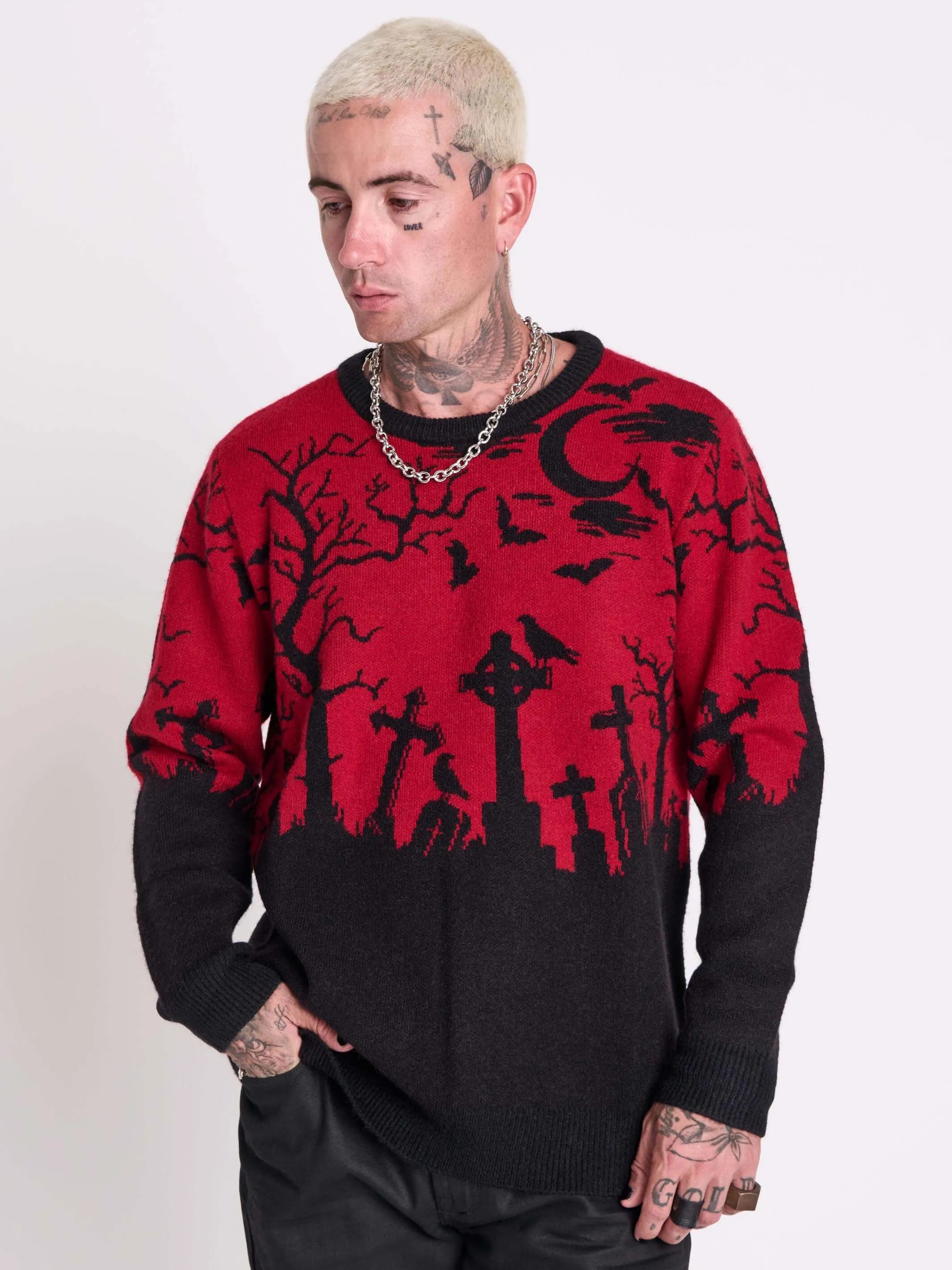 Murder of Crows Sweater