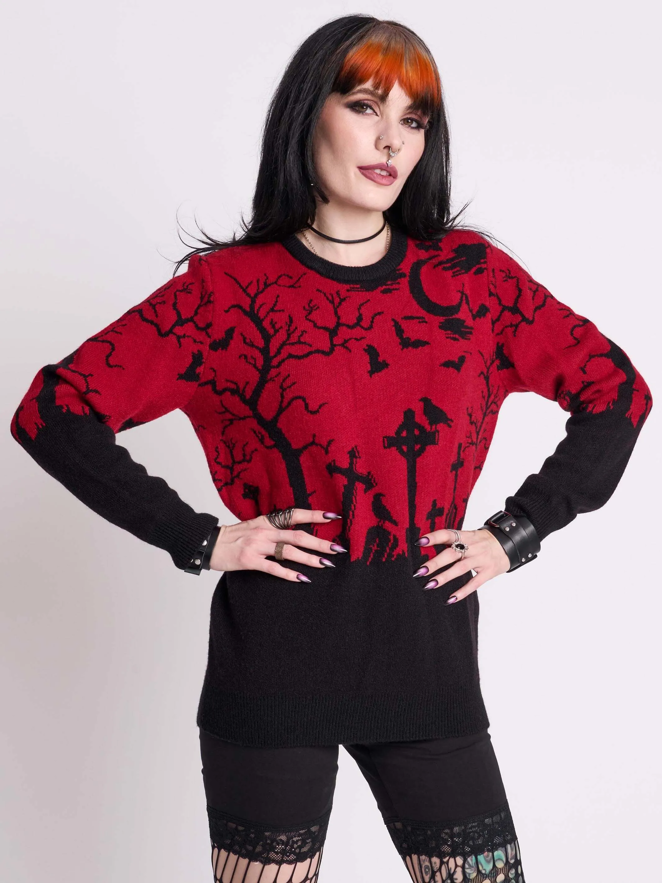 Murder of Crows Sweater