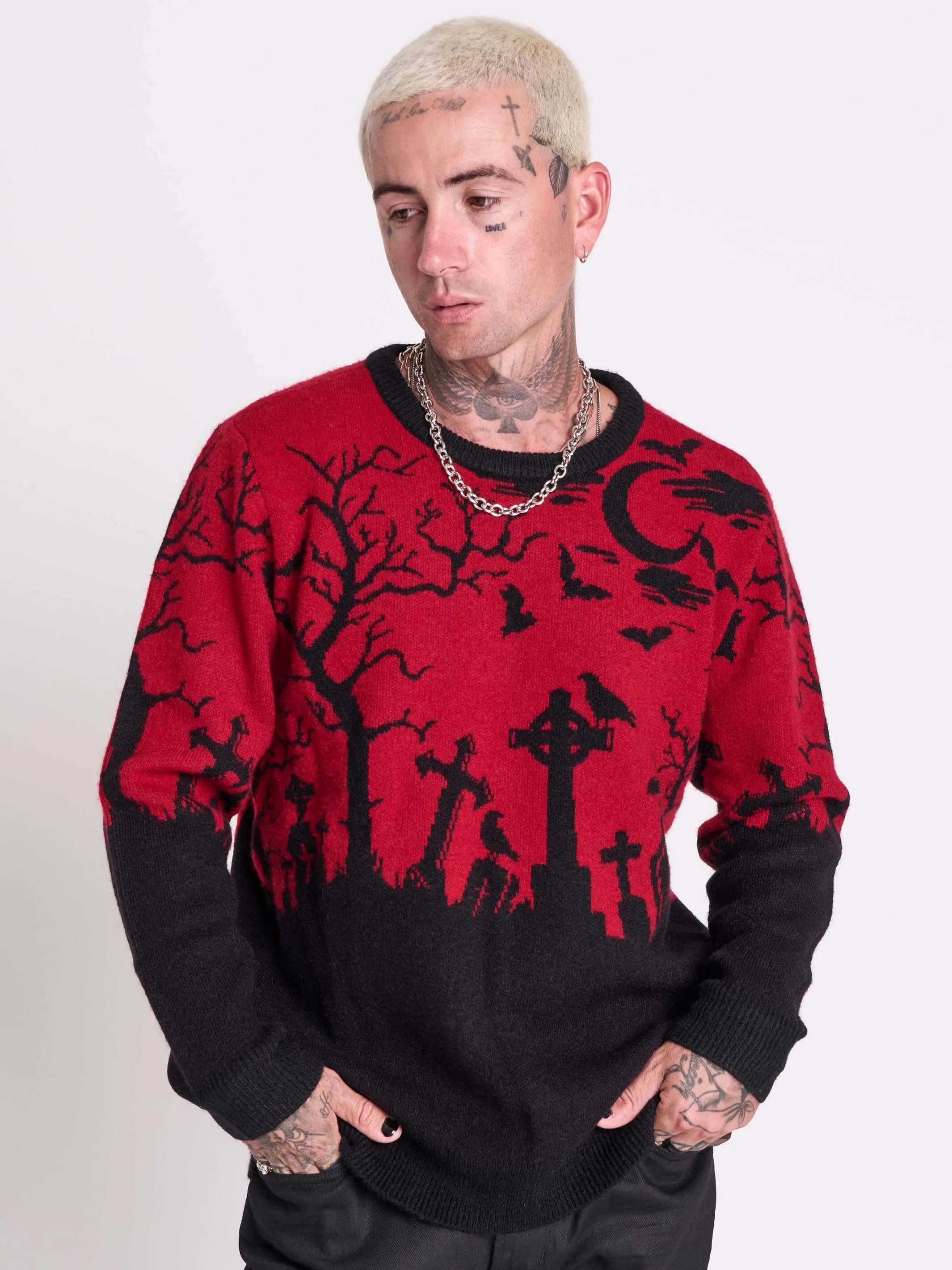 Murder of Crows Sweater