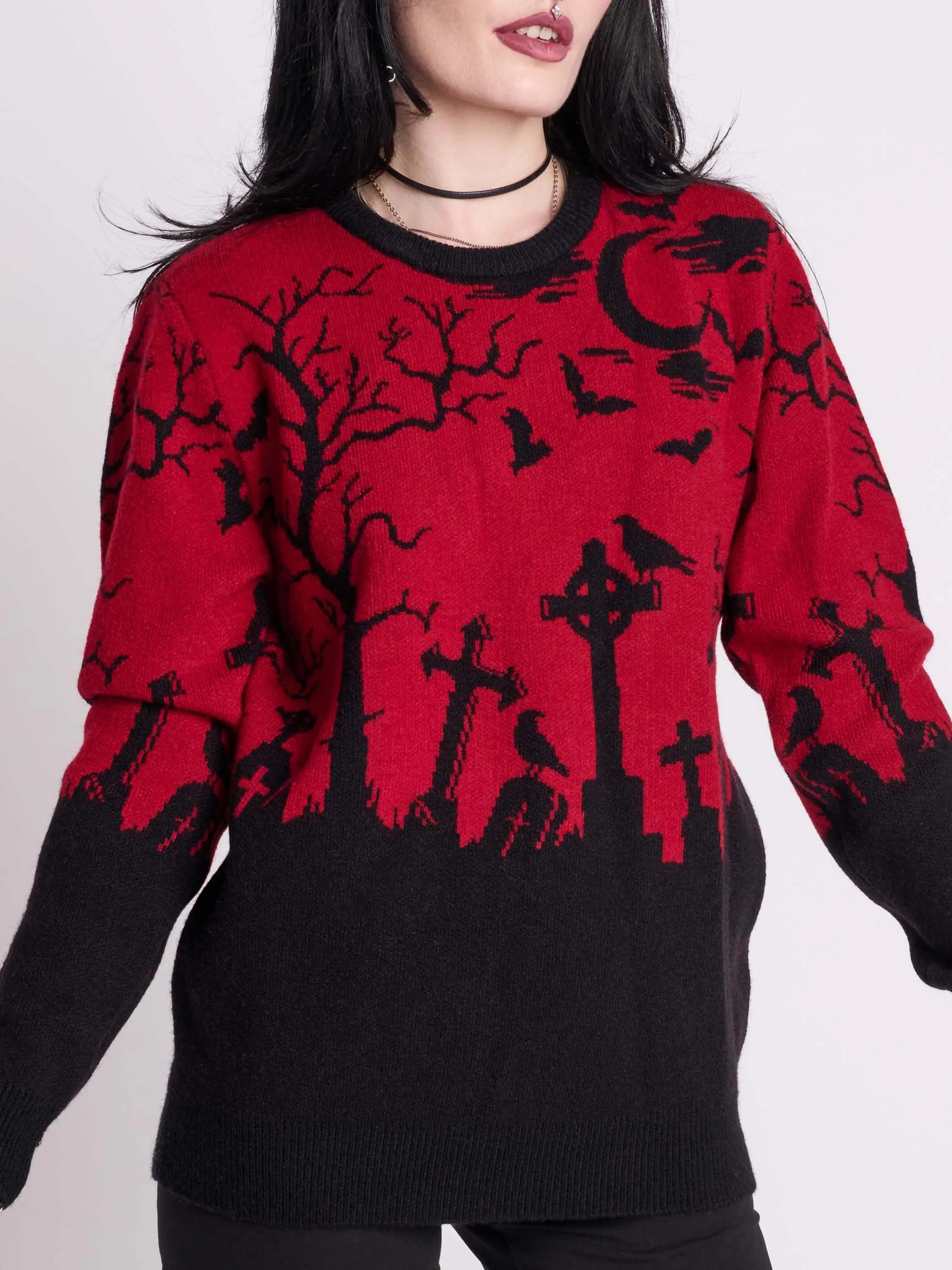 Murder of Crows Sweater