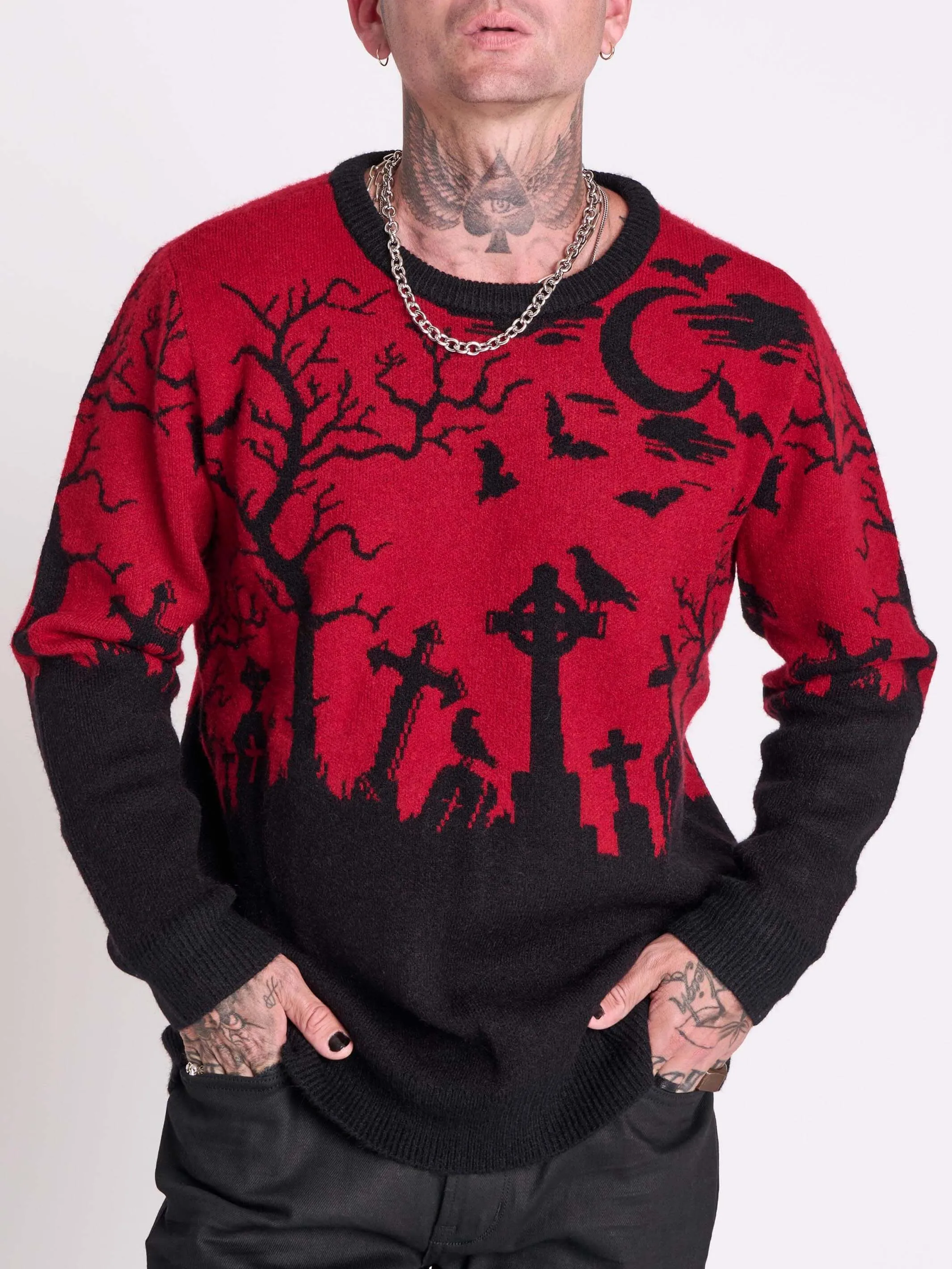 Murder of Crows Sweater