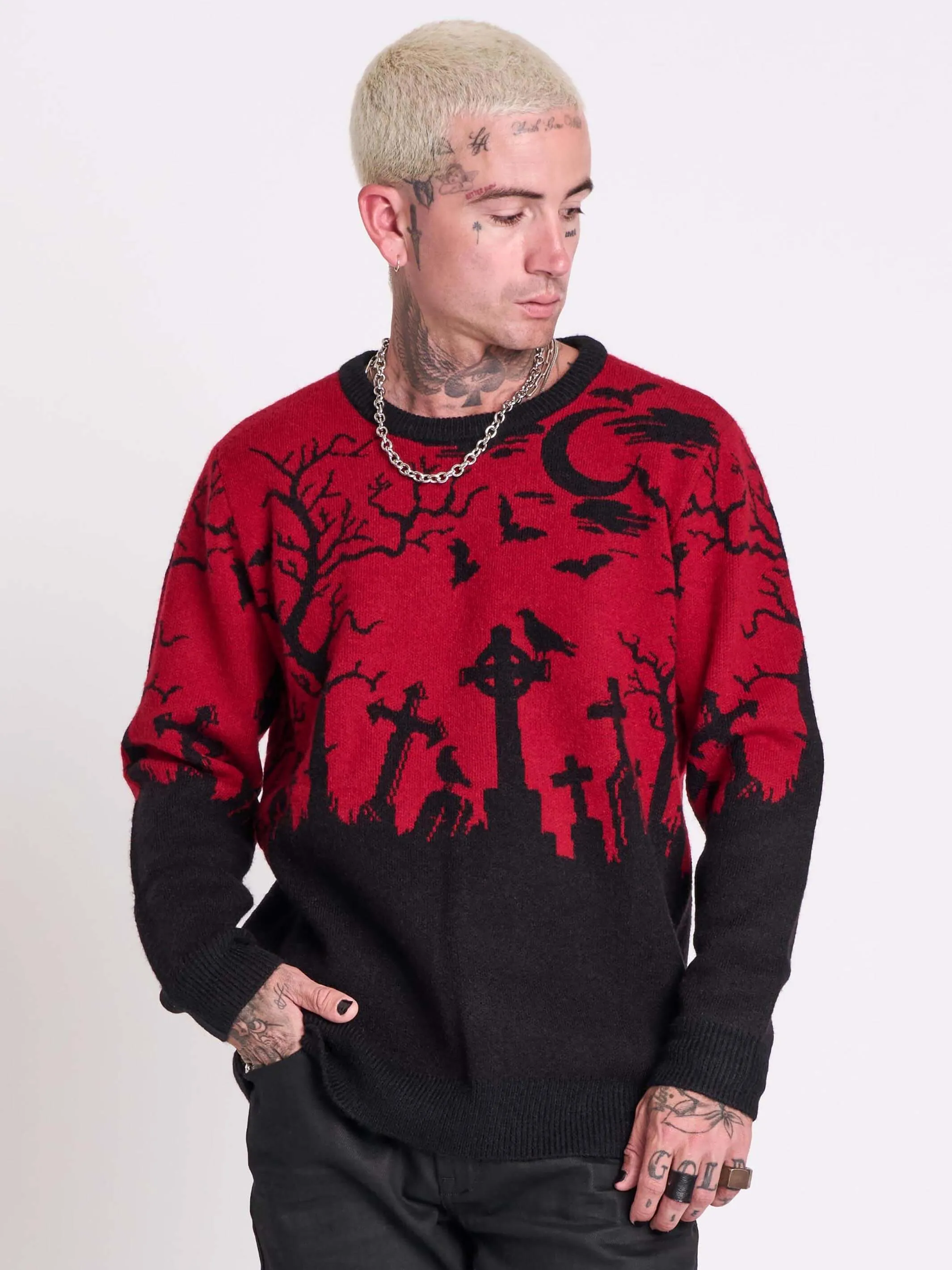 Murder of Crows Sweater