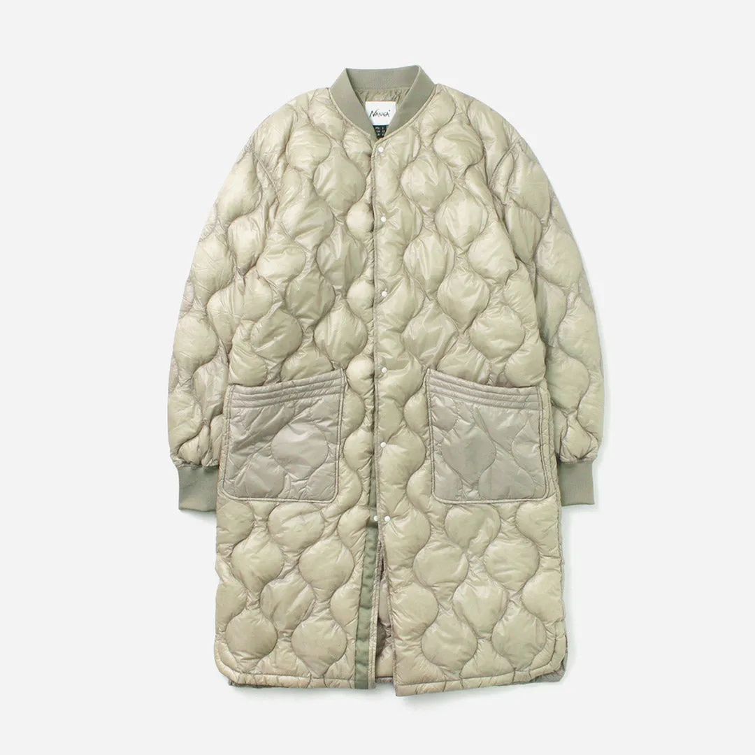 NANGA / Onion quilt down half coat