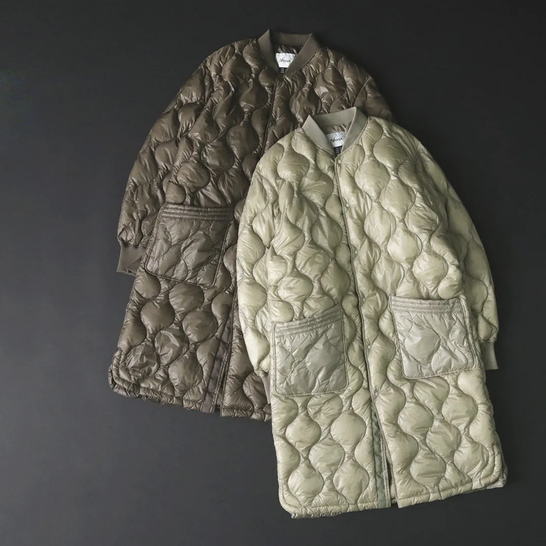 NANGA / Onion quilt down half coat