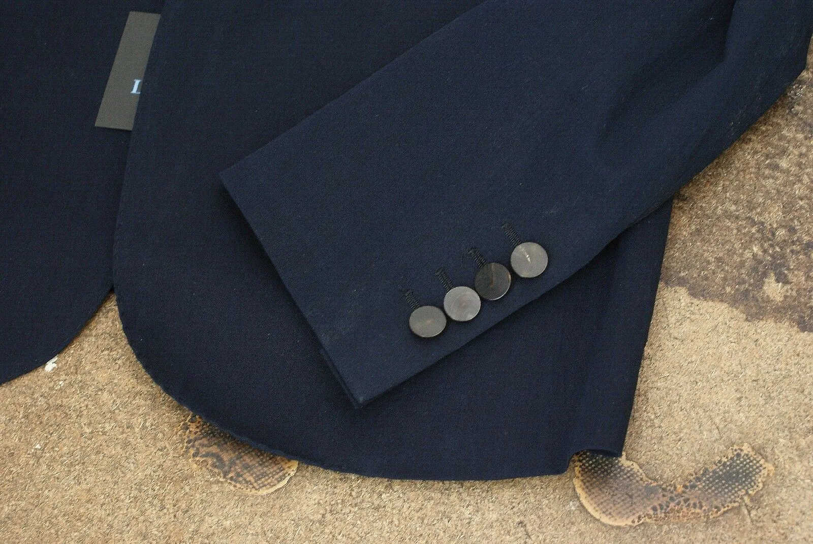 Navy Blue Blazer Jacket With Bemberg Lining