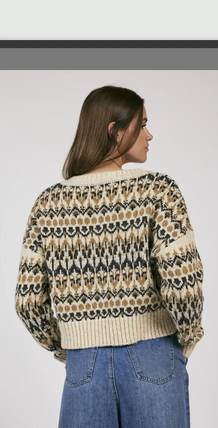 NORDIC PULLOVER SWEATER