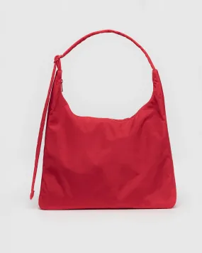 Nylon Shoulder Bag - Candy Apple