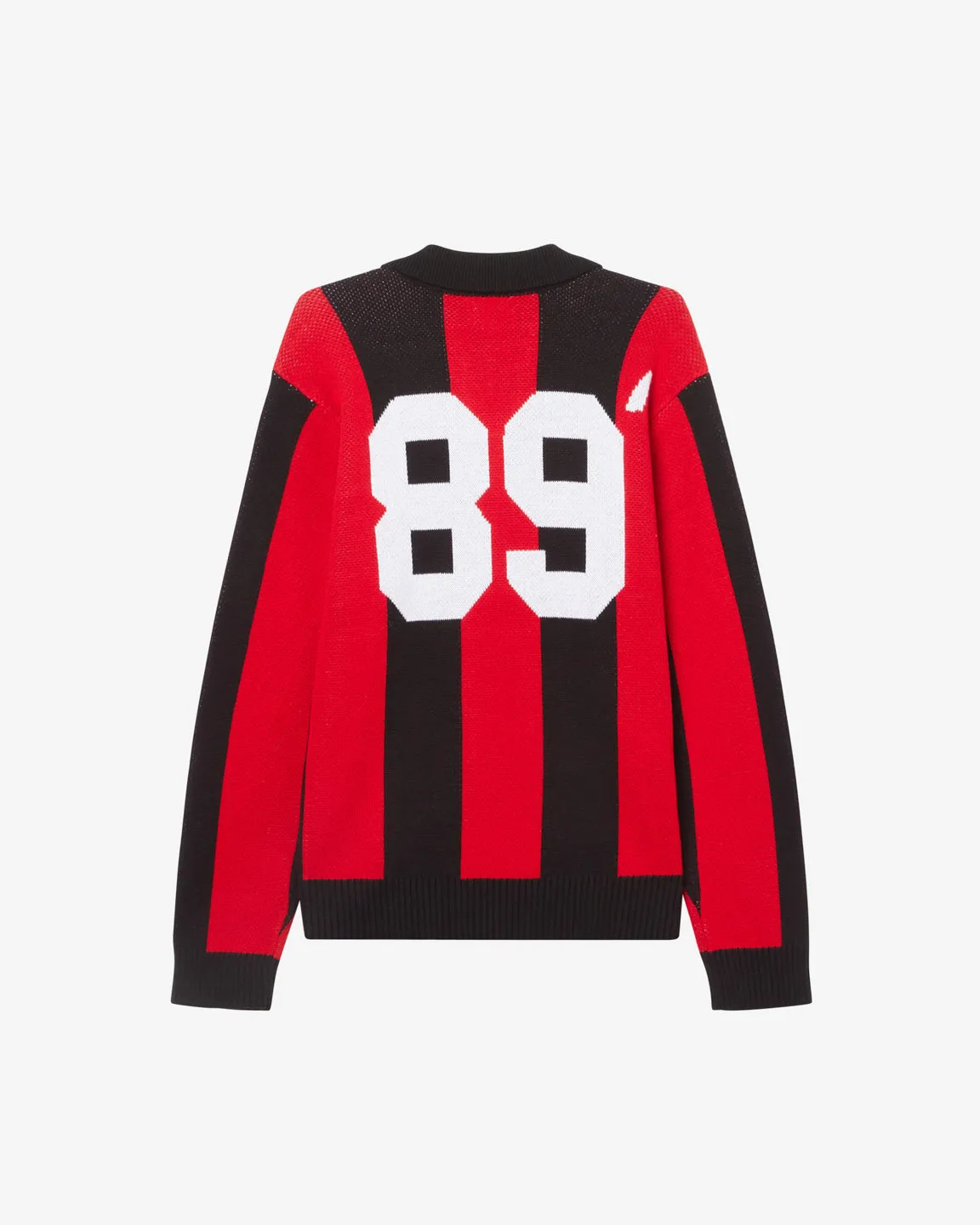 Obey Soccer Jersey Sweater Red Multi 151000090 RDM