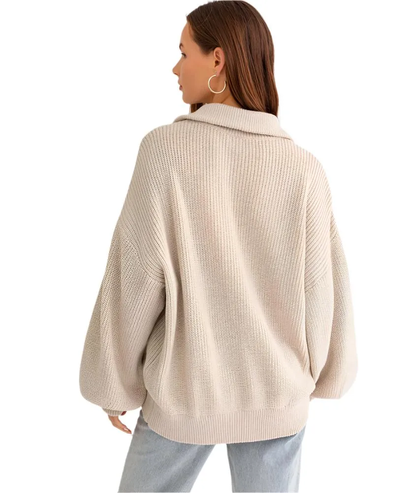 Ollie Oversized Sweater Cardigan