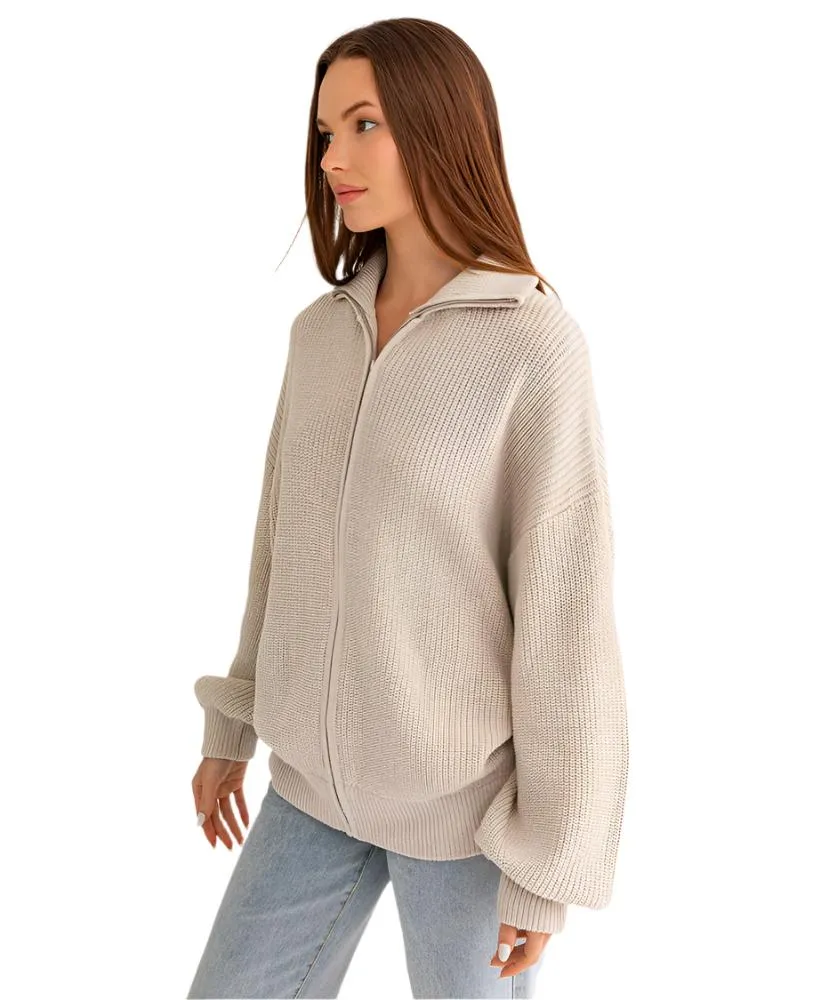 Ollie Oversized Sweater Cardigan