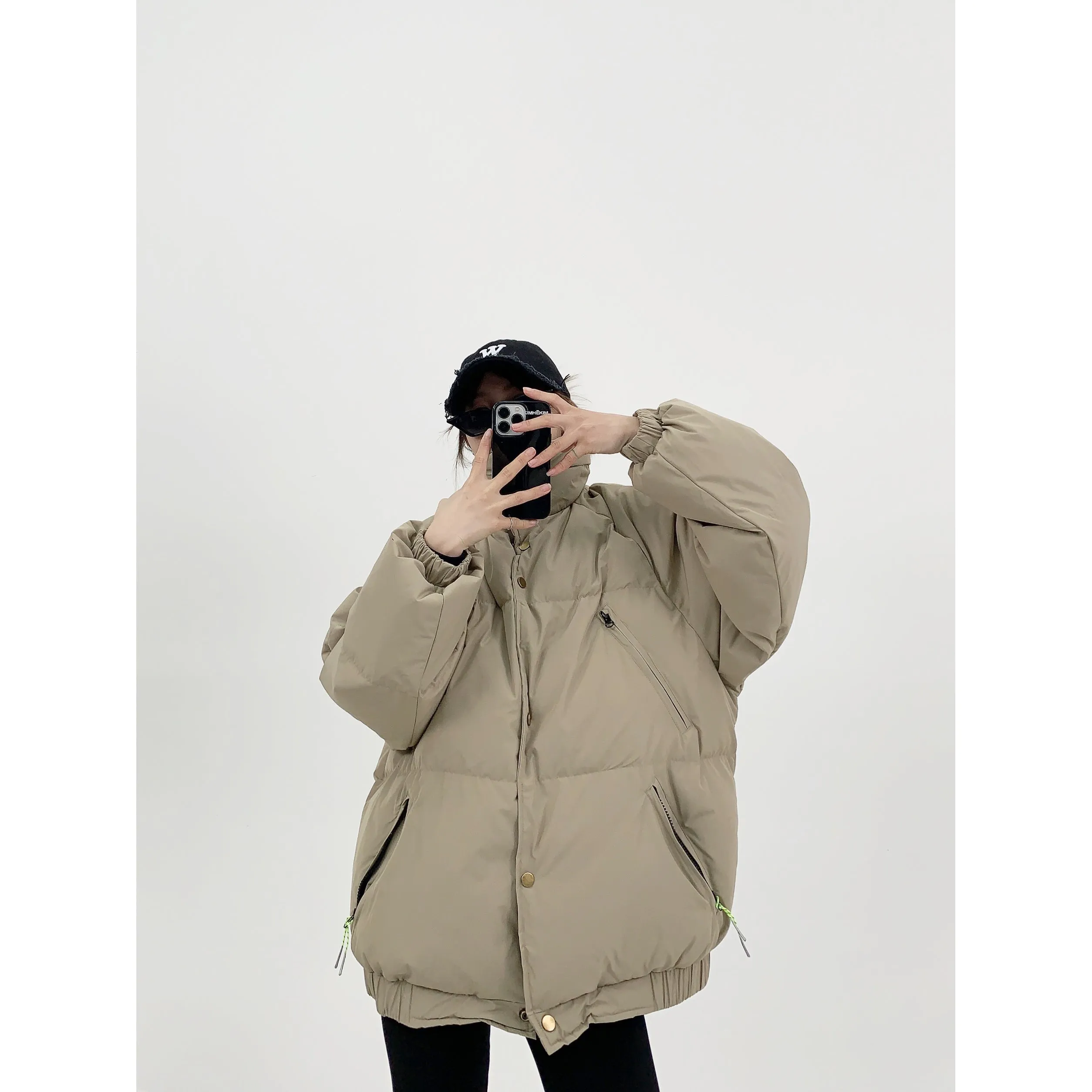 Oversized Quilted Puffer Coat