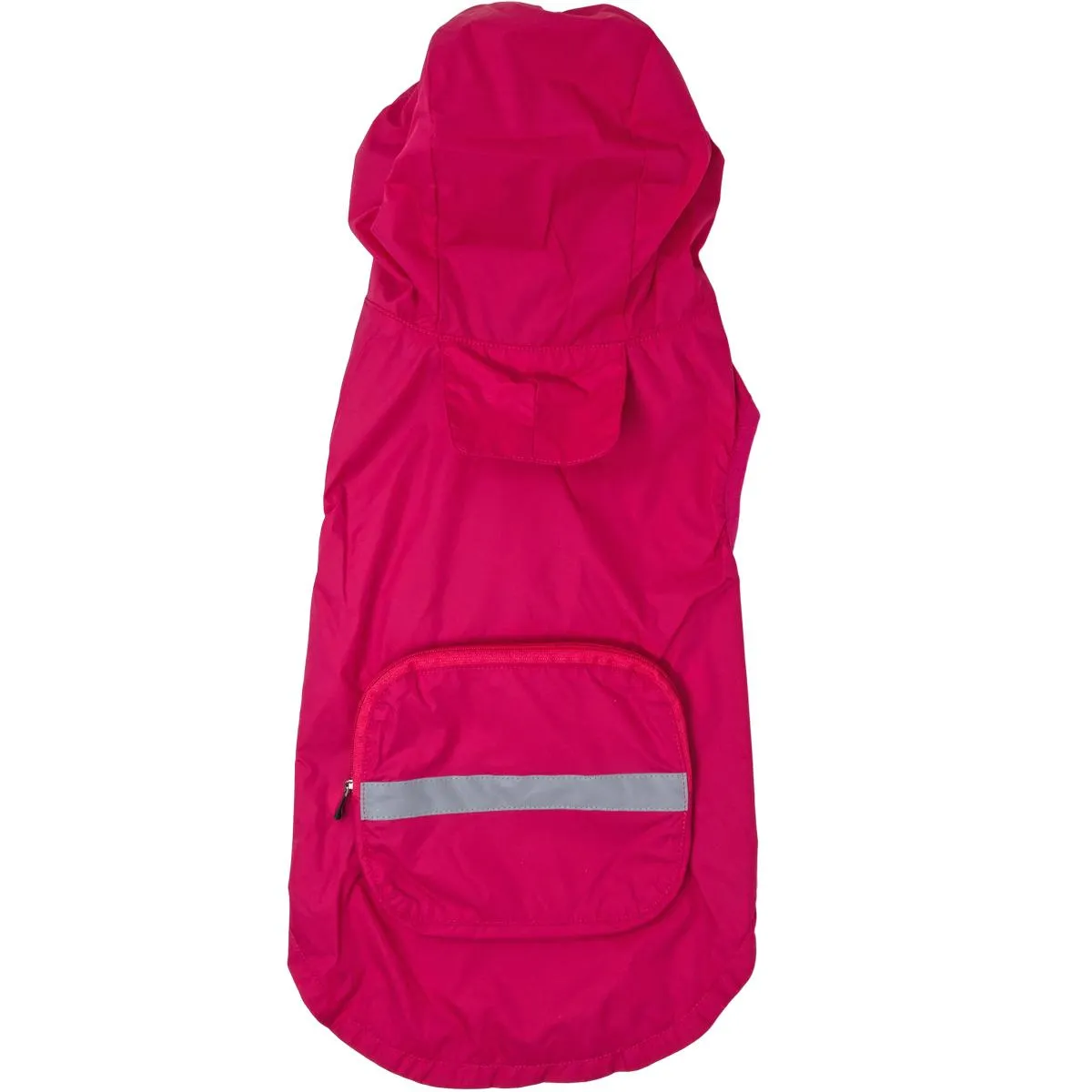 Packable Dog Raincoat Pink