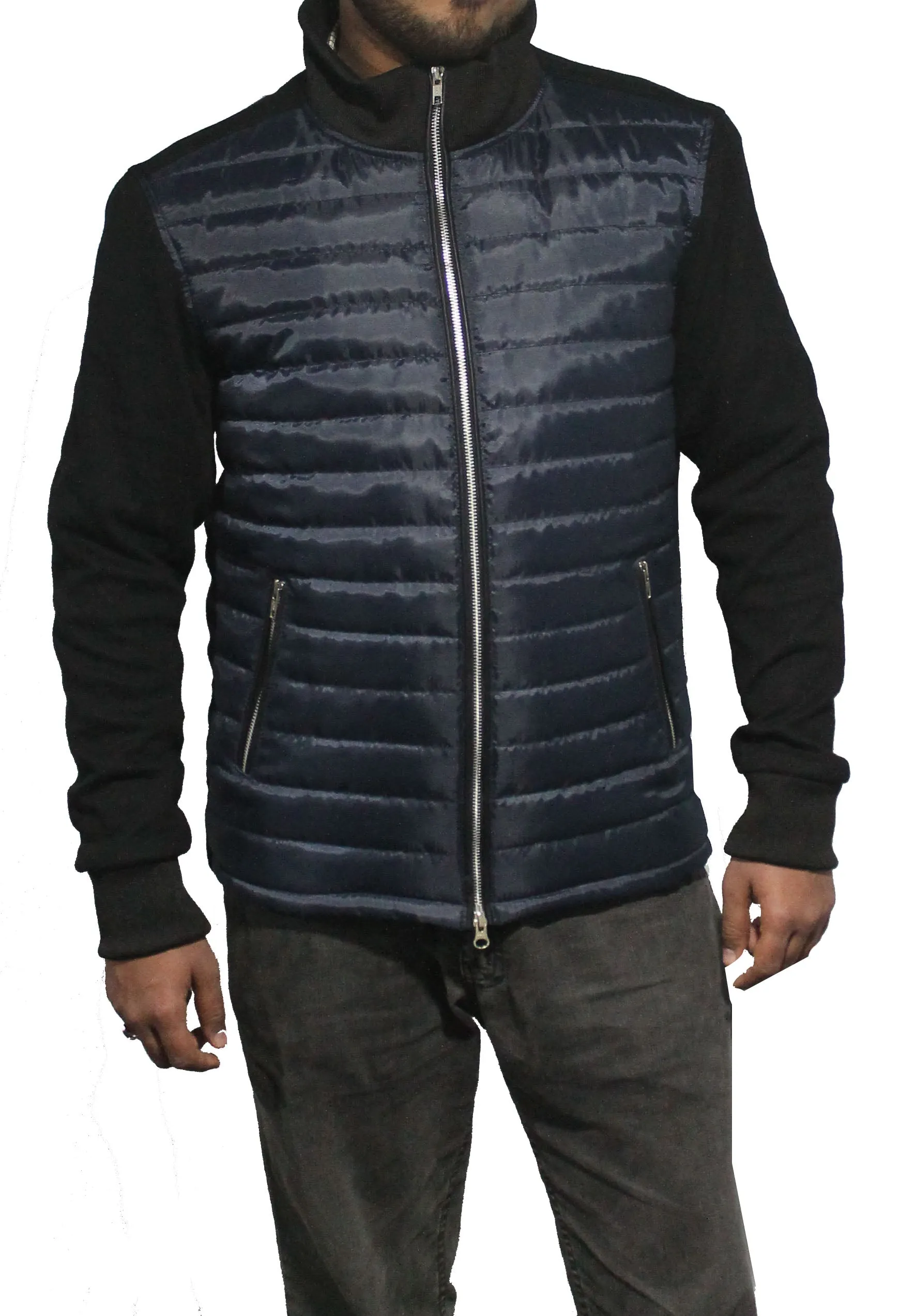 Parachute Blue quilted jacket