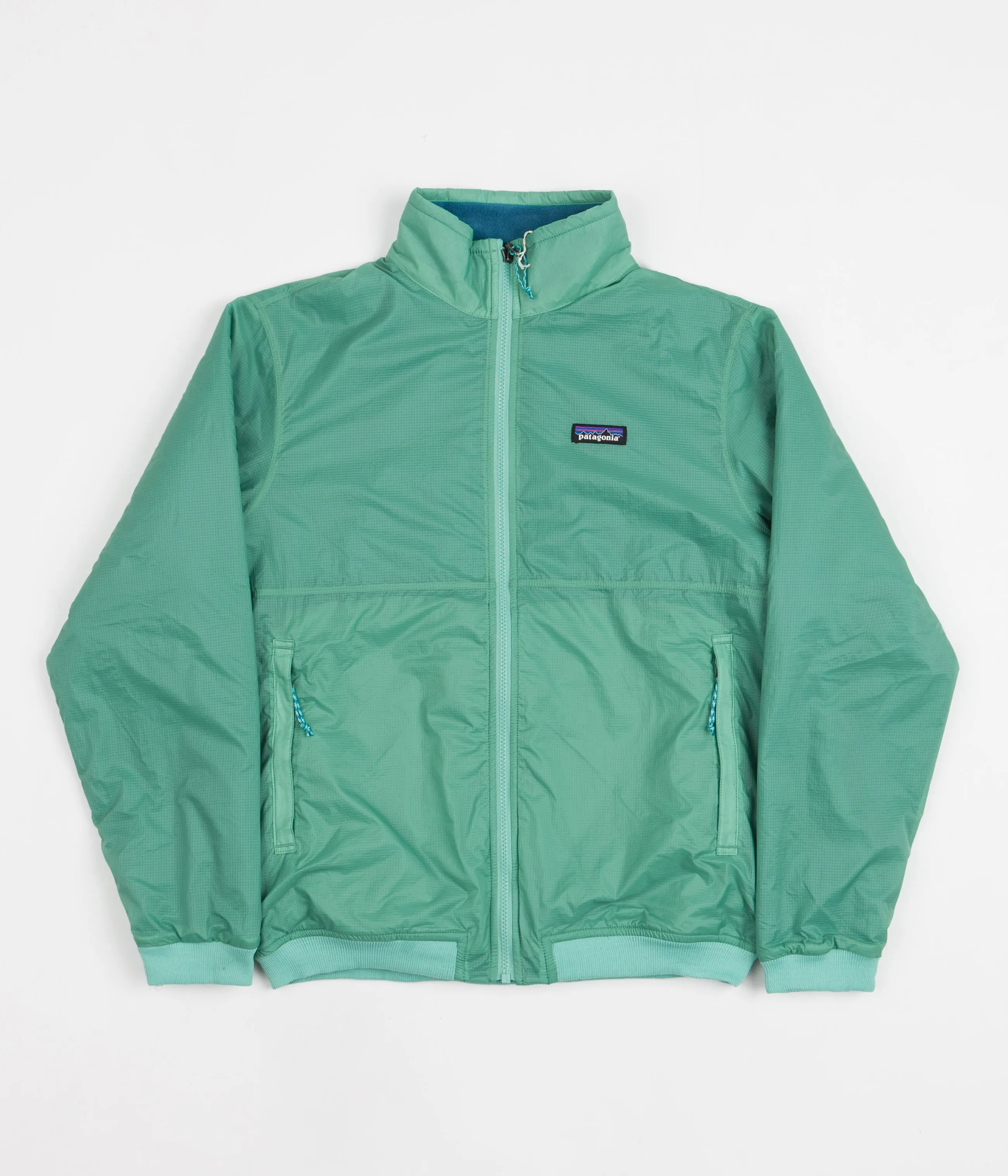 Patagonia Reversible Shelled Microdini Jacket - Fresh Teal