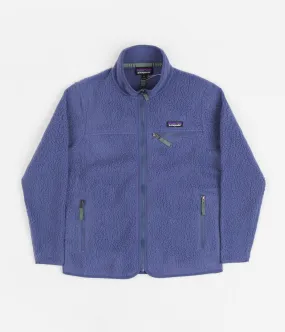 Patagonia Womens Retro Pile Fleece Jacket - Current Blue