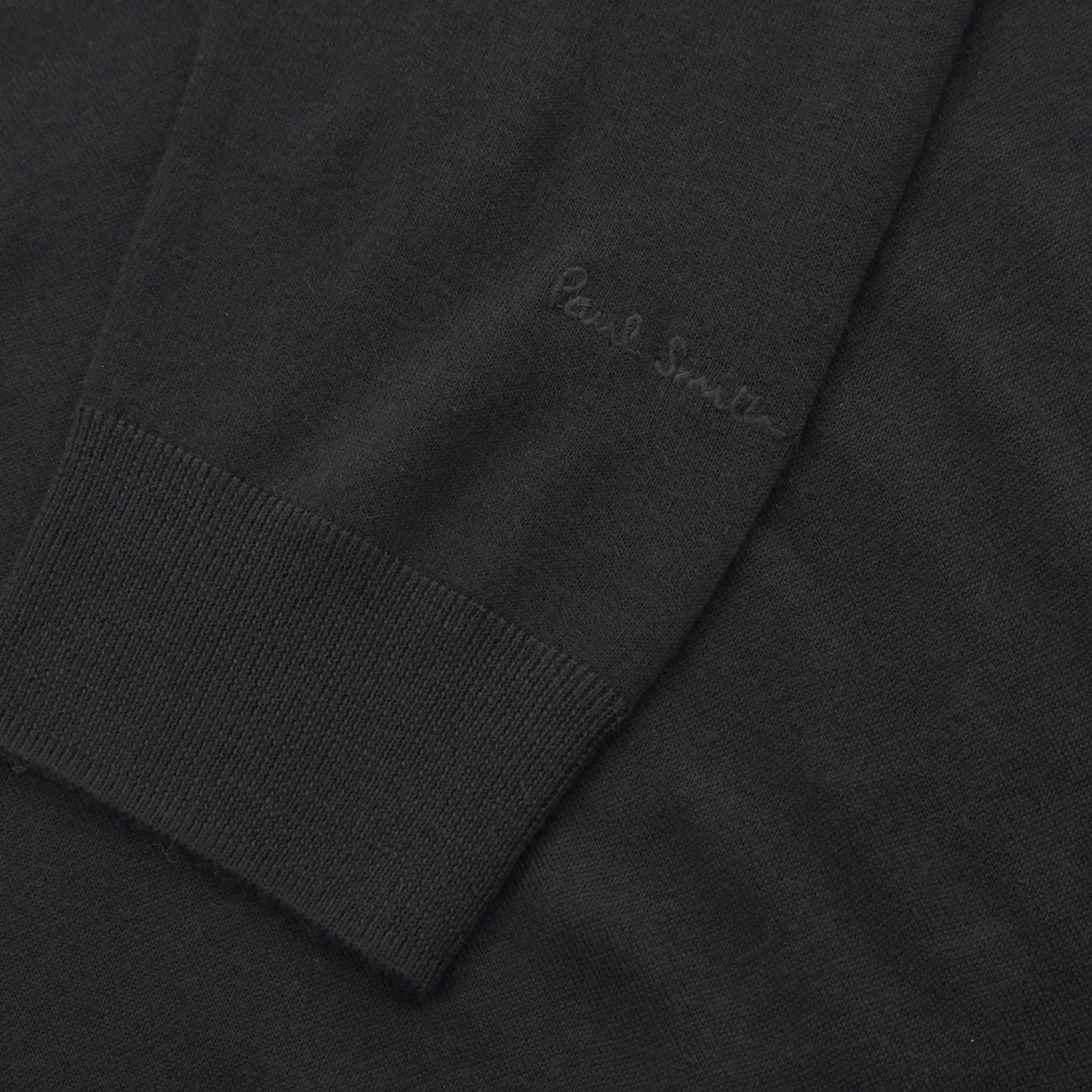 Paul Smith Sweater Long Sleeve Polo in Black