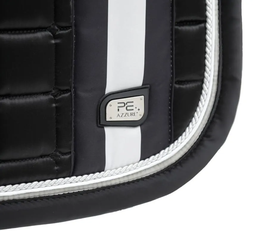 PEI Azzure Anti-Slip Satin Jump Saddle Pad   BONUS Bag