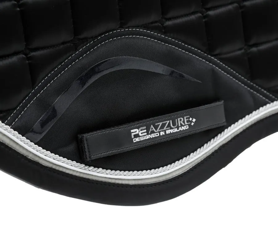 PEI Azzure Anti-Slip Satin Jump Saddle Pad   BONUS Bag